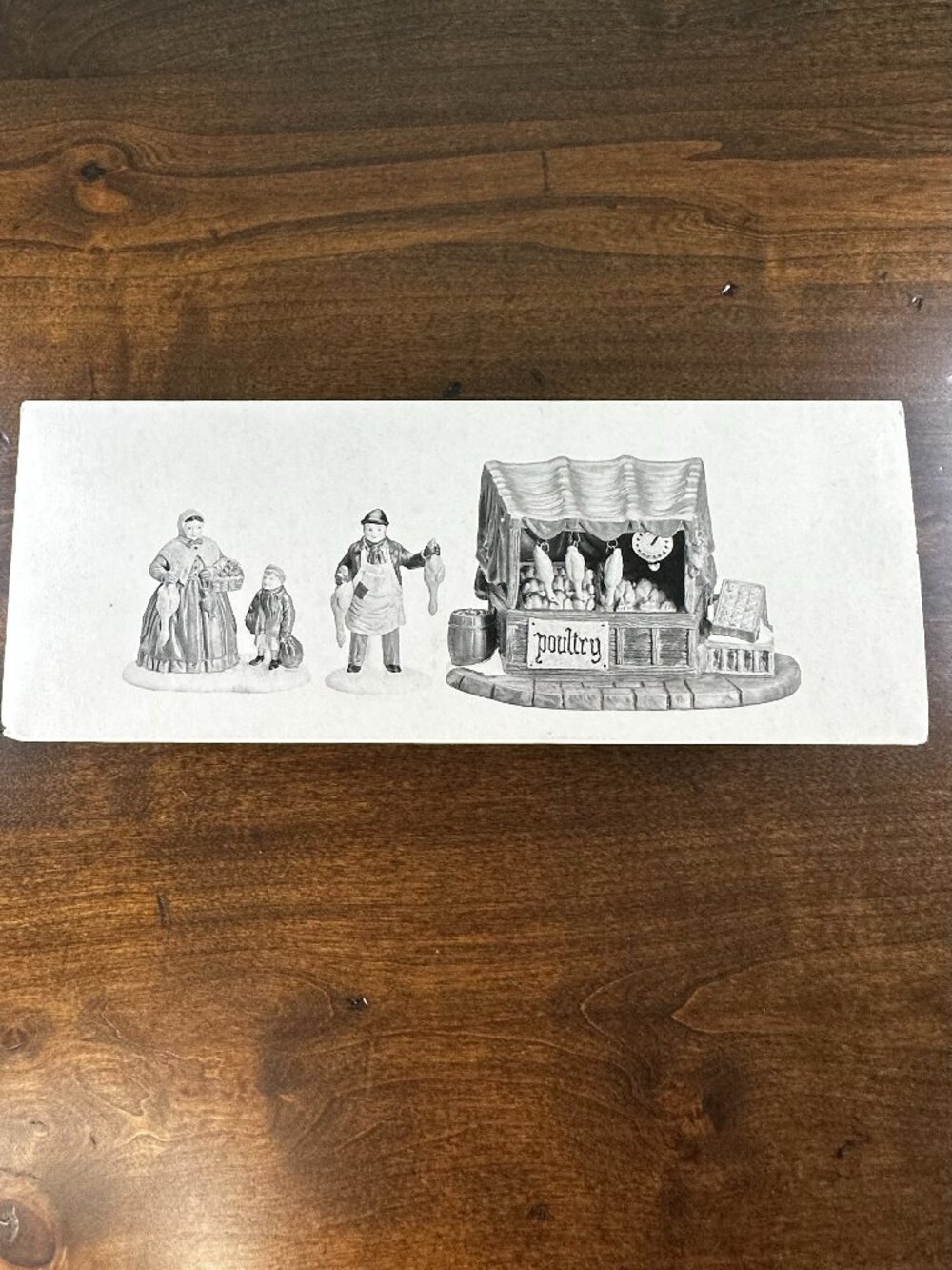 Dept 56 "Poultry Market" Set of 3 5559-0 - Heritage/Dickens Village - Retired